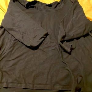 Black 3/4 New Direction top/tunic